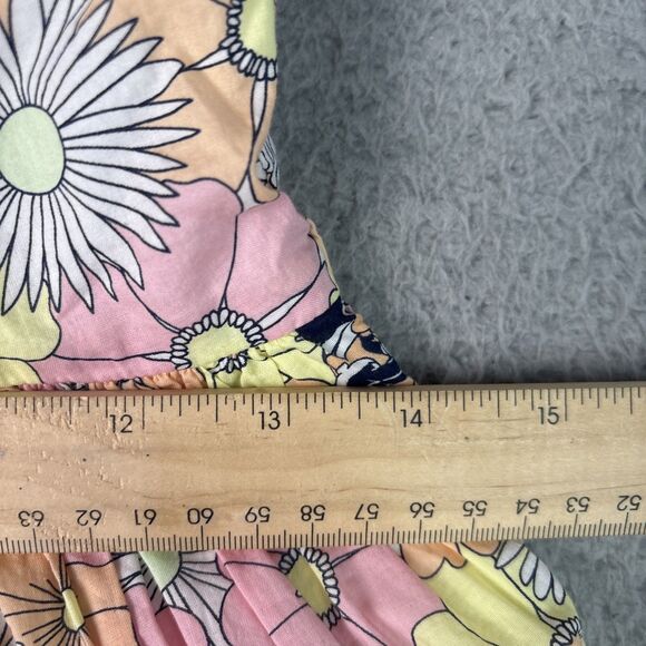 Disney X JANIE AND JACK Minnie Mouse Summer of Love Multi Floral Dress Size 10 - Picture 6 of 11